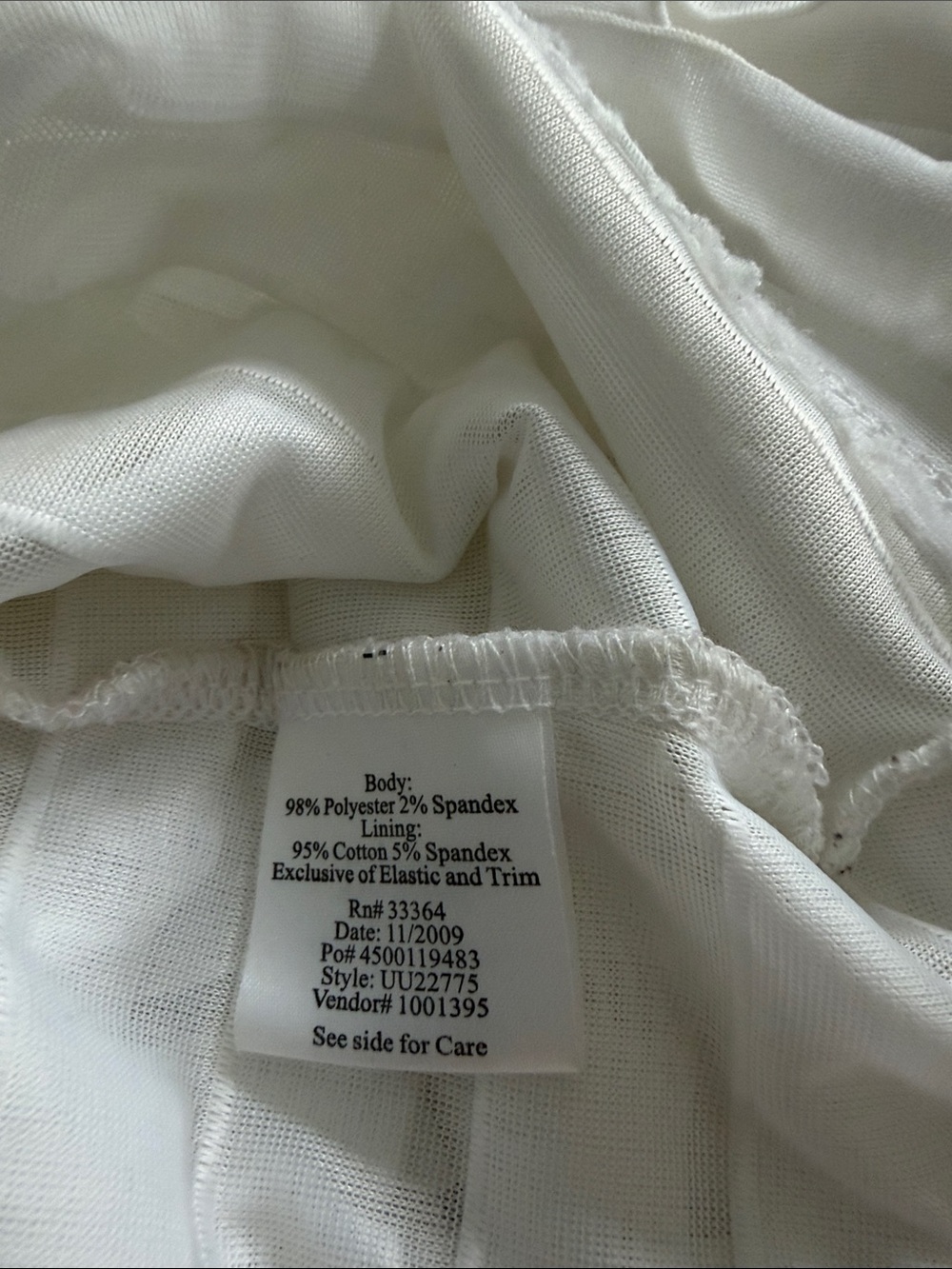 Energie White Ruffle Cami Tank Top - Picture 5 of 6